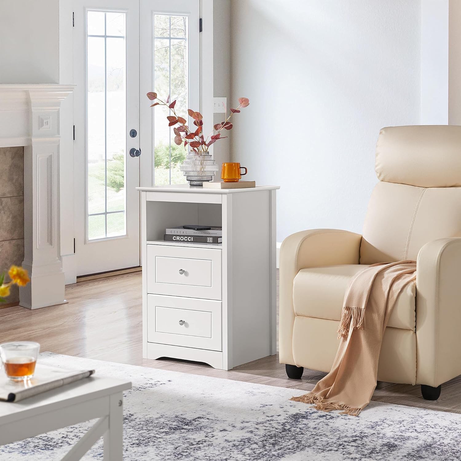 Tall Bedside Table